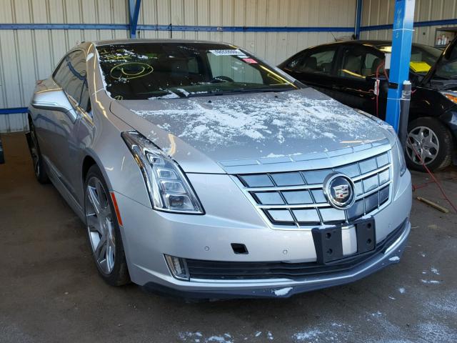 1G6RR1E43EU601064 - 2014 CADILLAC ELR LUXURY SILVER photo 1