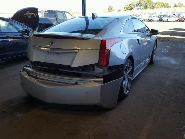 1G6RR1E43EU601064 - 2014 CADILLAC ELR LUXURY SILVER photo 4