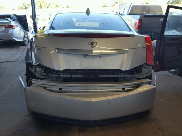 1G6RR1E43EU601064 - 2014 CADILLAC ELR LUXURY SILVER photo 9