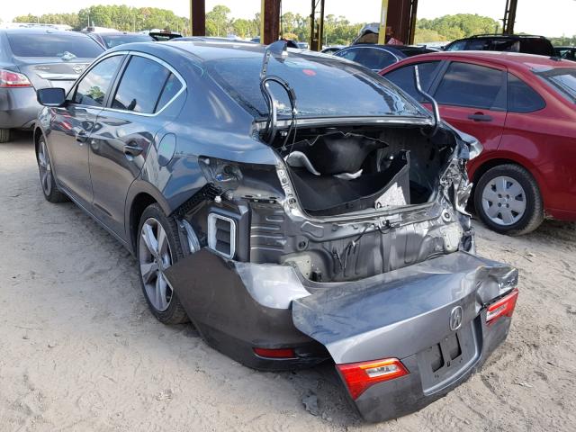 19VDE1F37EE000269 - 2014 ACURA ILX 20 GRAY photo 3