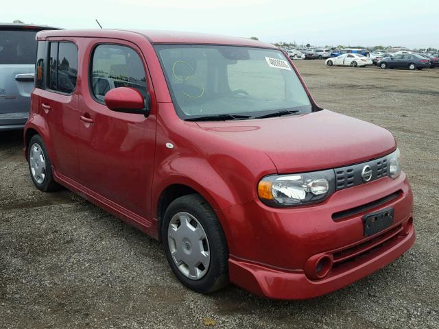 JN8AZ28R49T126810 - 2009 NISSAN CUBE BASE RED photo 1