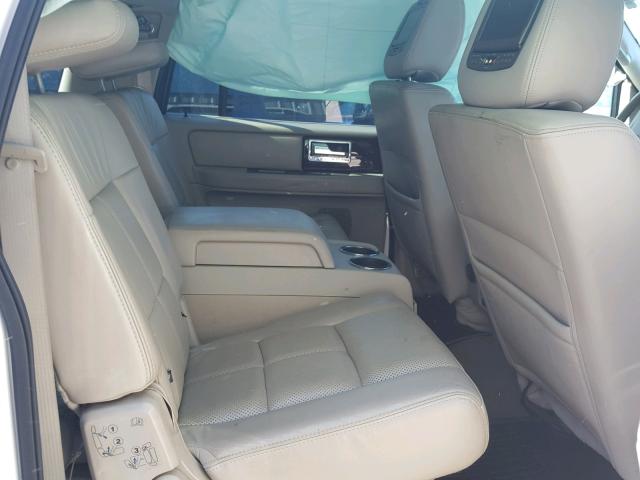 5LMJJ3J50CEL01042 - 2012 LINCOLN NAVIGATOR Ақ фото 6