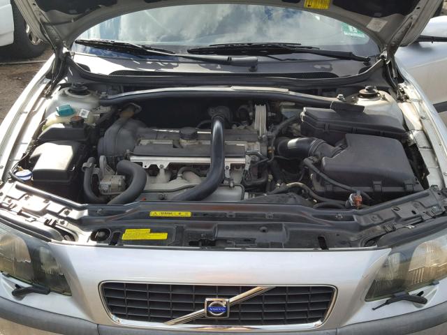 YV1RS59V742353577 - 2004 VOLVO S60 2.5T SILVER photo 7