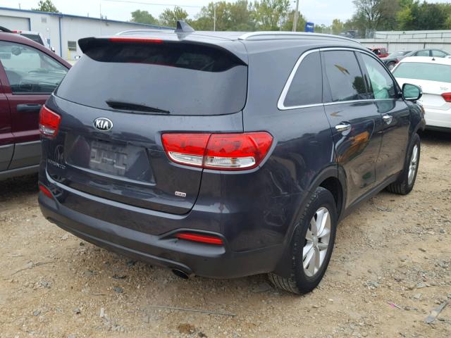 5XYPG4A38GG091369 - 2016 KIA SORENTO LX CHARCOAL photo 4