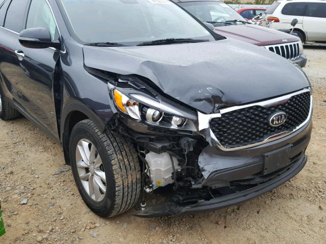 5XYPG4A38GG091369 - 2016 KIA SORENTO LX CHARCOAL photo 9