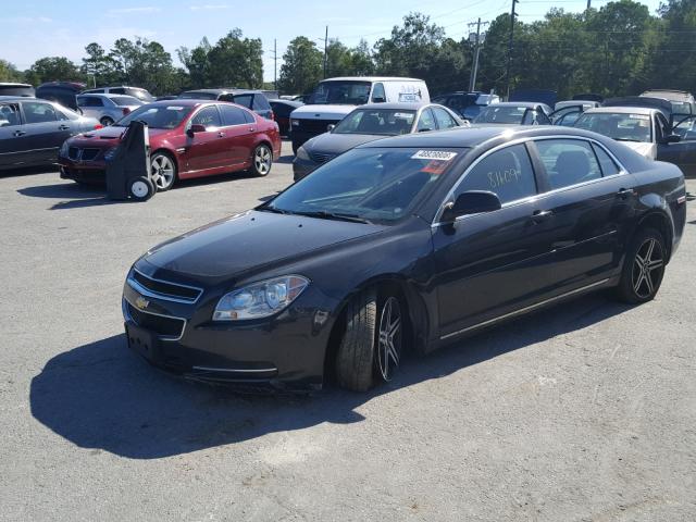 1G1ZD5E12BF334422 - 2011 CHEVROLET MALIBU 2LT BLACK photo 2