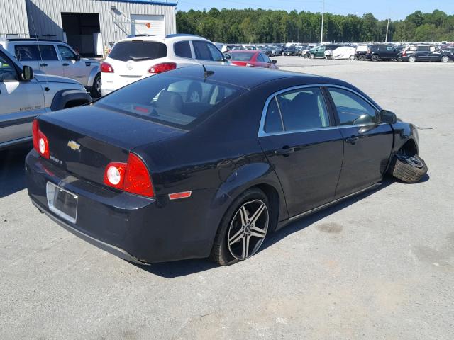 1G1ZD5E12BF334422 - 2011 CHEVROLET MALIBU 2LT BLACK photo 4