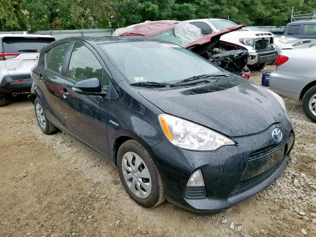 JTDKDTB30D1538462 - 2013 TOYOTA PRIUS C BLACK photo 1