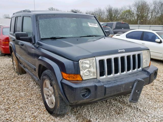 1J8HG48K17C626430 - 2007 JEEP COMMANDER CHARCOAL photo 1