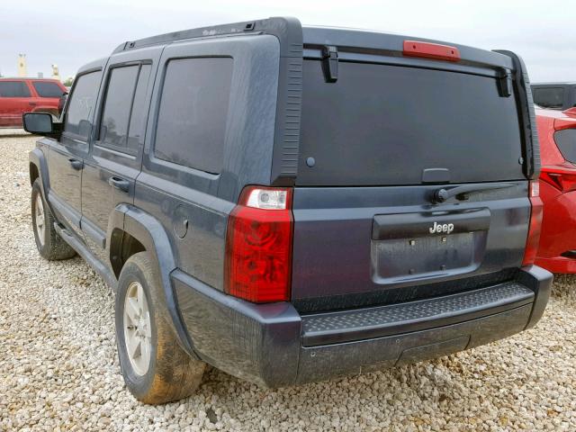 1J8HG48K17C626430 - 2007 JEEP COMMANDER CHARCOAL photo 3