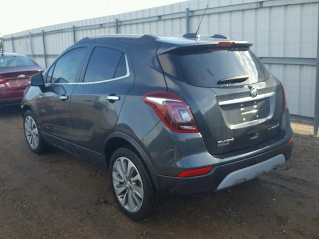 KL4CJASB7JB673964 - 2018 BUICK ENCORE PRE GRAY photo 3