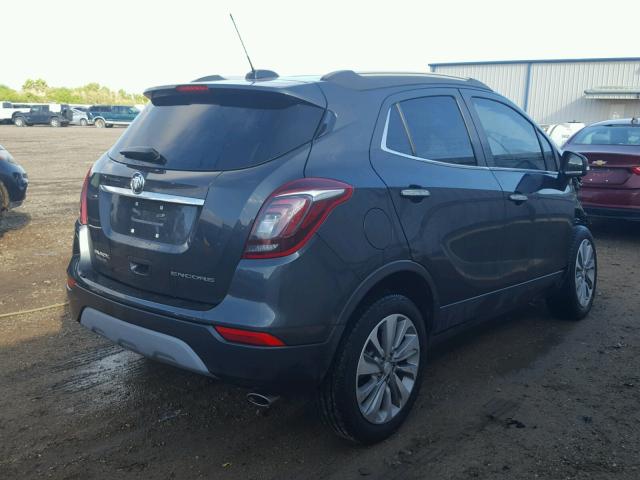 KL4CJASB7JB673964 - 2018 BUICK ENCORE PRE GRAY photo 4