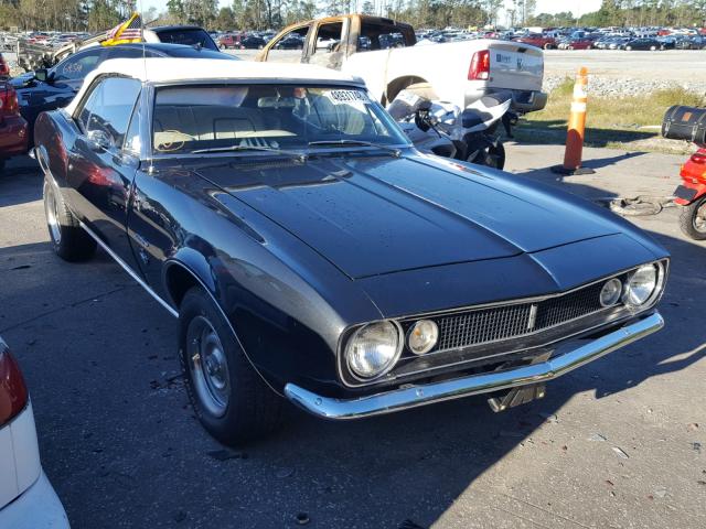 124677L115496 - 1967 CHEVROLET CAMERO BLACK photo 1