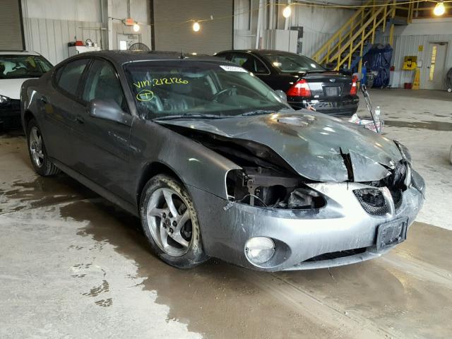 2G2WR544541212126 - 2004 PONTIAC GRAND PRIX GRAY photo 1