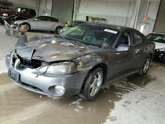 2G2WR544541212126 - 2004 PONTIAC GRAND PRIX GRAY photo 2