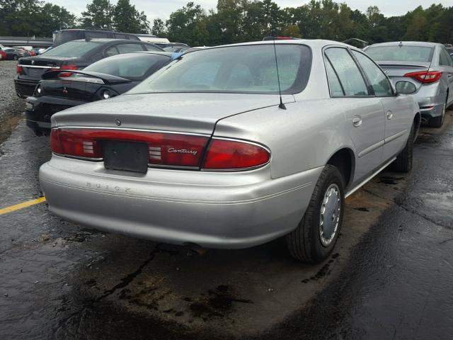 2G4WS52J331291637 - 2003 BUICK CENTURY CU SILVER photo 4