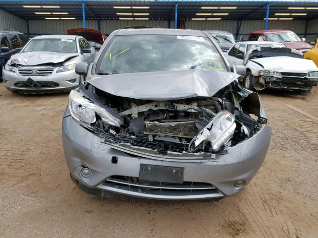 3N1CE2CPXEL430232 - 2014 NISSAN VERSA NOTE GRAY photo 9