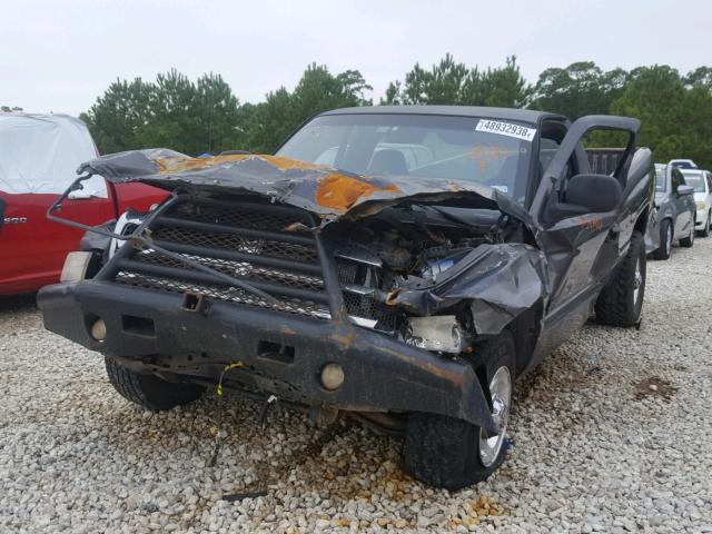 3B7KC26602M211240 - 2002 DODGE RAM 2500 GRAY photo 2