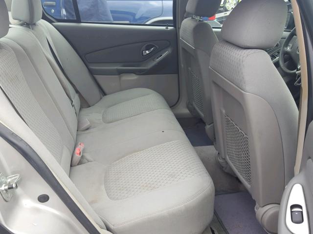 1G1ZS58F58F126167 - 2008 CHEVROLET MALIBU LS SILVER photo 6