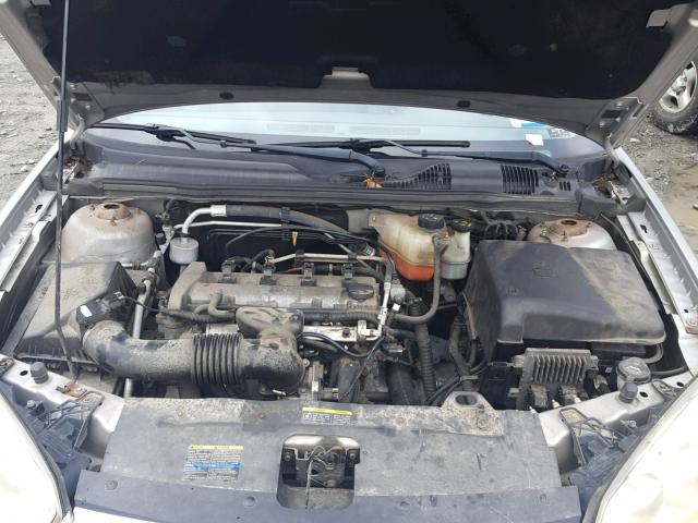 1G1ZS58F58F126167 - 2008 CHEVROLET MALIBU LS SILVER photo 7