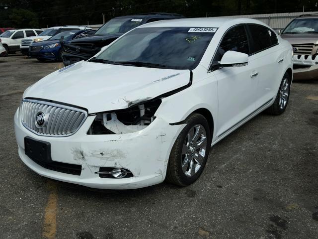 1G4GE5ED7BF302812 - 2011 BUICK LACROSSE C WHITE photo 2