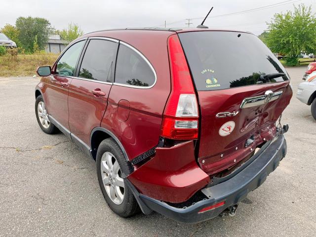 5J6RE48748L018278 - 2008 HONDA CR-V EXL RED photo 3