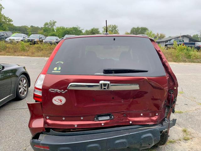 5J6RE48748L018278 - 2008 HONDA CR-V EXL RED photo 4