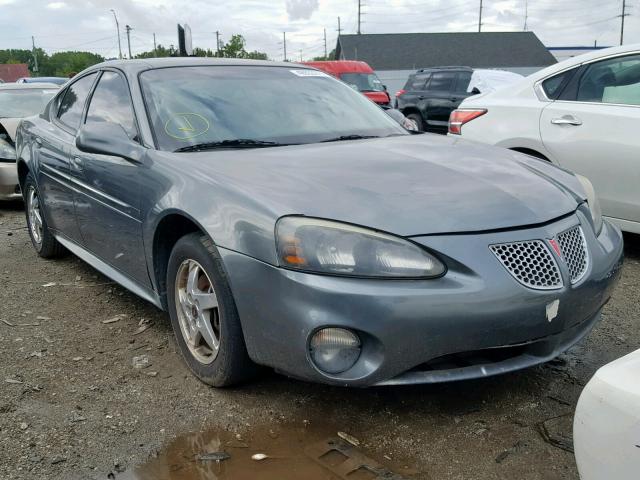 2G2WS522441320677 - 2004 PONTIAC GRAND PRIX Մոխրագույն լուսանկար 1