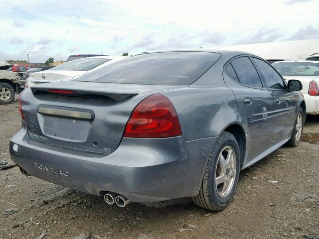 2G2WS522441320677 - 2004 PONTIAC GRAND PRIX Մոխրագույն լուսանկար 4