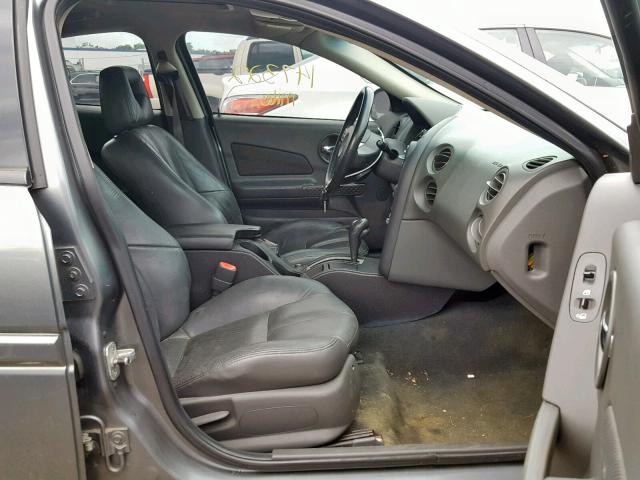 2G2WS522441320677 - 2004 PONTIAC GRAND PRIX Մոխրագույն լուսանկար 5