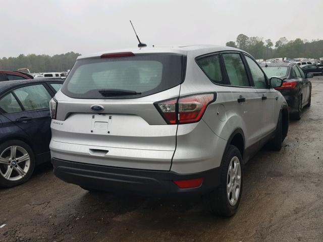 1FMCU0F71JUA18681 - 2018 FORD ESCAPE S SILVER photo 4