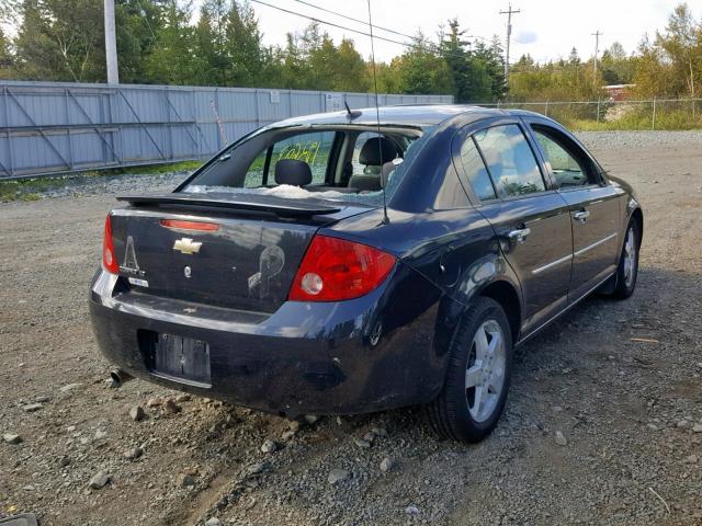 1G1AF5F55A7202112 - 2010 CHEVROLET COBALT 2LT BLACK photo 4