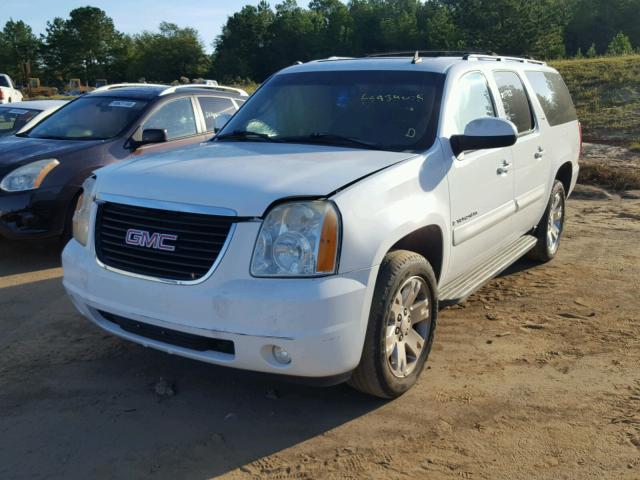 1GKFC16077R330761 - 2007 GMC YUKON XL C WHITE photo 2