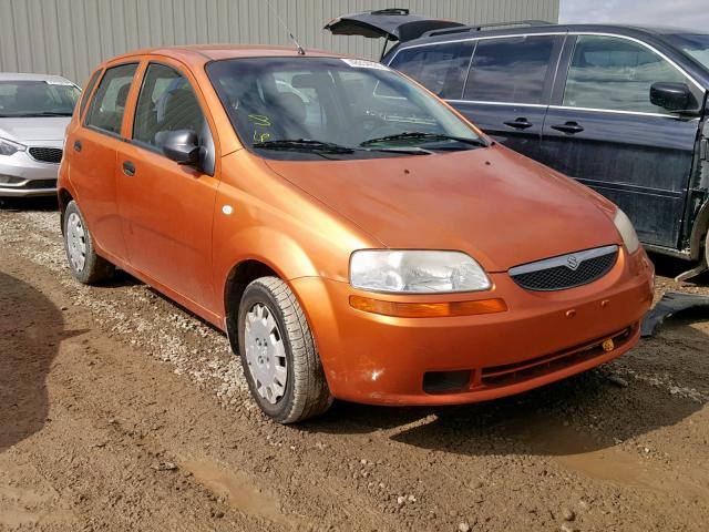 KL5TJ66686B540952 - 2006 SUZUKI SWIFT ORANGE photo 1