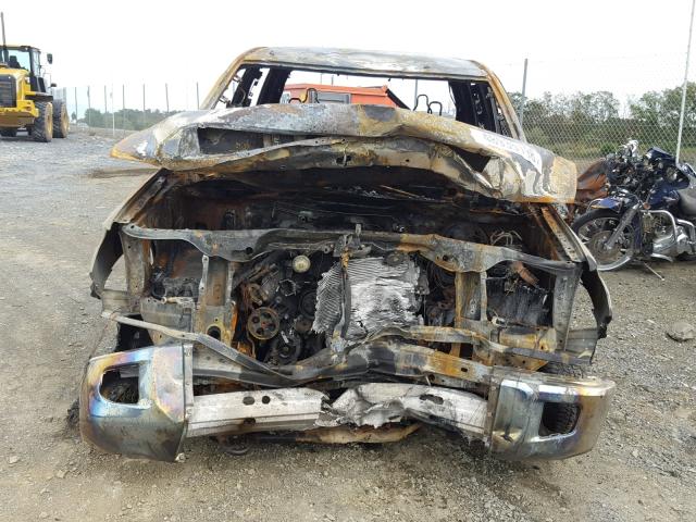 5TFDY5F12FX462583 - 2015 TOYOTA TUNDRA CRE BURN photo 10