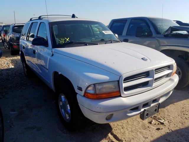 1B4HS28N6YF126832 - 2000 DODGE DURANGO WHITE photo 1