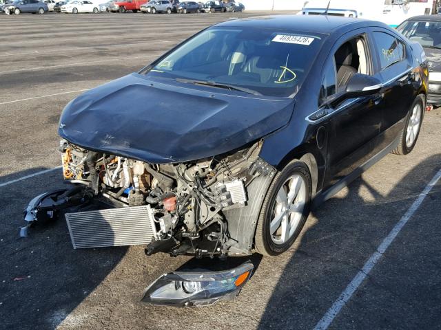 1G1RB6E44CU109213 - 2012 CHEVROLET VOLT BLACK photo 2