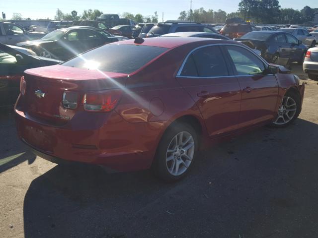 1G11D5RR0DF120285 - 2013 CHEVROLET MALIBU 1LT 红色 照片 4