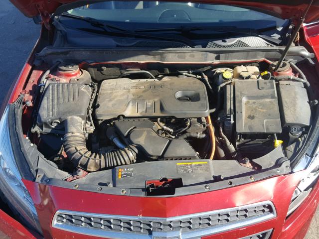 1G11D5RR0DF120285 - 2013 CHEVROLET MALIBU 1LT 红色 照片 7