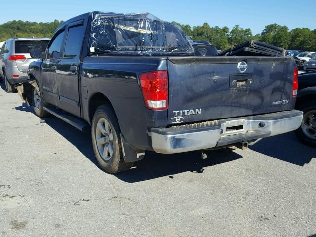 1N6BA0EK0FN514472 - 2015 NISSAN TITAN S BLUE photo 3