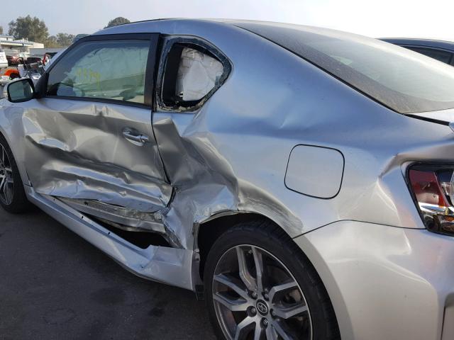 JTKJF5C78E3075021 - 2014 TOYOTA SCION TC Gümüş foto 10