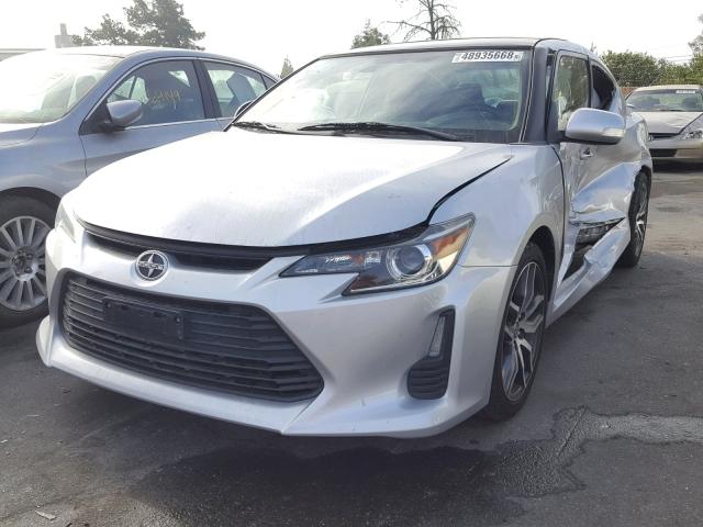 JTKJF5C78E3075021 - 2014 TOYOTA SCION TC Gümüş foto 2
