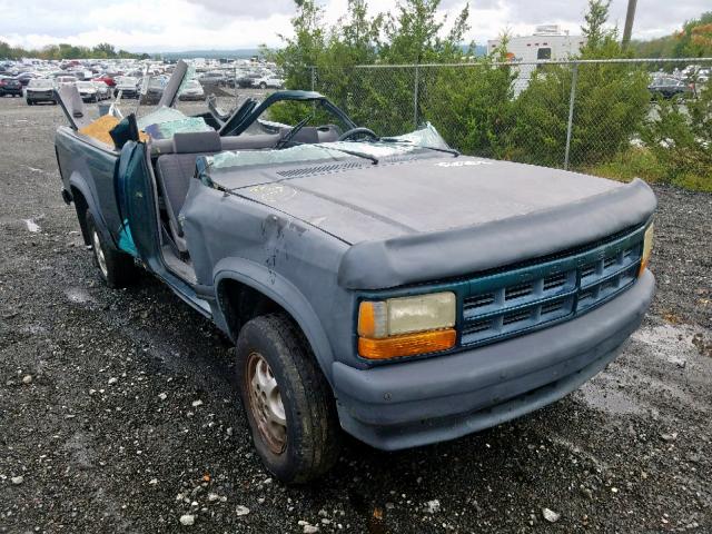 1B7GG26XXSW904156 - 1995 DODGE DAKOTA GREEN photo 1