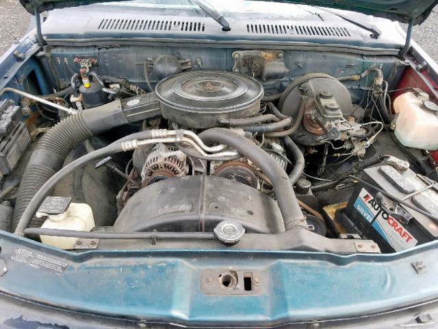 1B7GG26XXSW904156 - 1995 DODGE DAKOTA GREEN photo 7