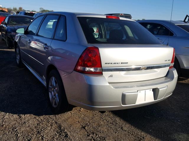 1G1ZT68N47F158536 - 2007 CHEVROLET MALIBU MAX ვერცხლისფერი ფოტო 3
