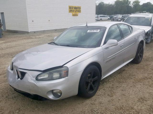 2G2WP522351196761 - 2005 PONTIAC GRAND PRIX SILVER photo 2