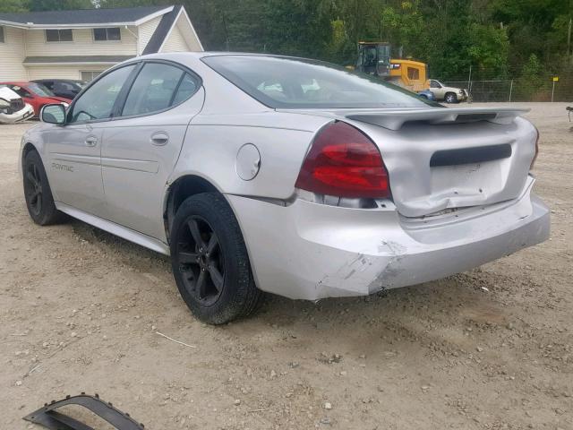 2G2WP522351196761 - 2005 PONTIAC GRAND PRIX SILVER photo 3