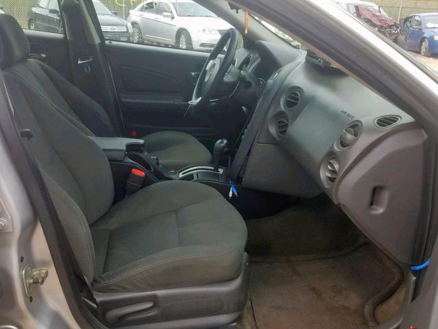 2G2WP522351196761 - 2005 PONTIAC GRAND PRIX SILVER photo 5