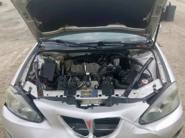 2G2WP522351196761 - 2005 PONTIAC GRAND PRIX SILVER photo 7
