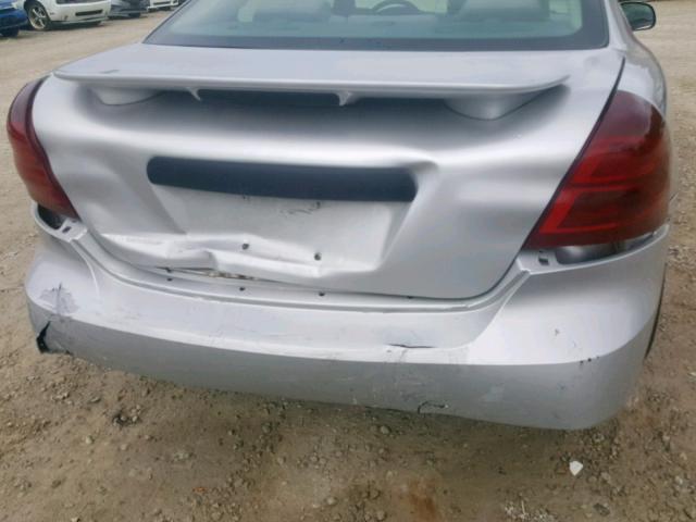 2G2WP522351196761 - 2005 PONTIAC GRAND PRIX SILVER photo 9